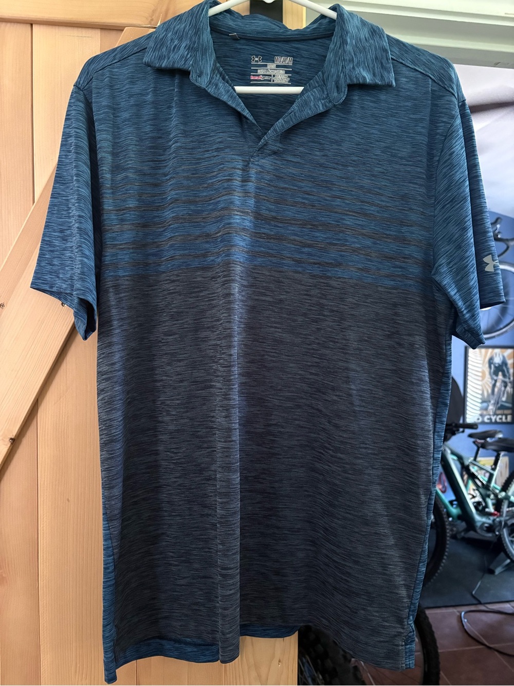 Men’s Blue Under Armour Polo